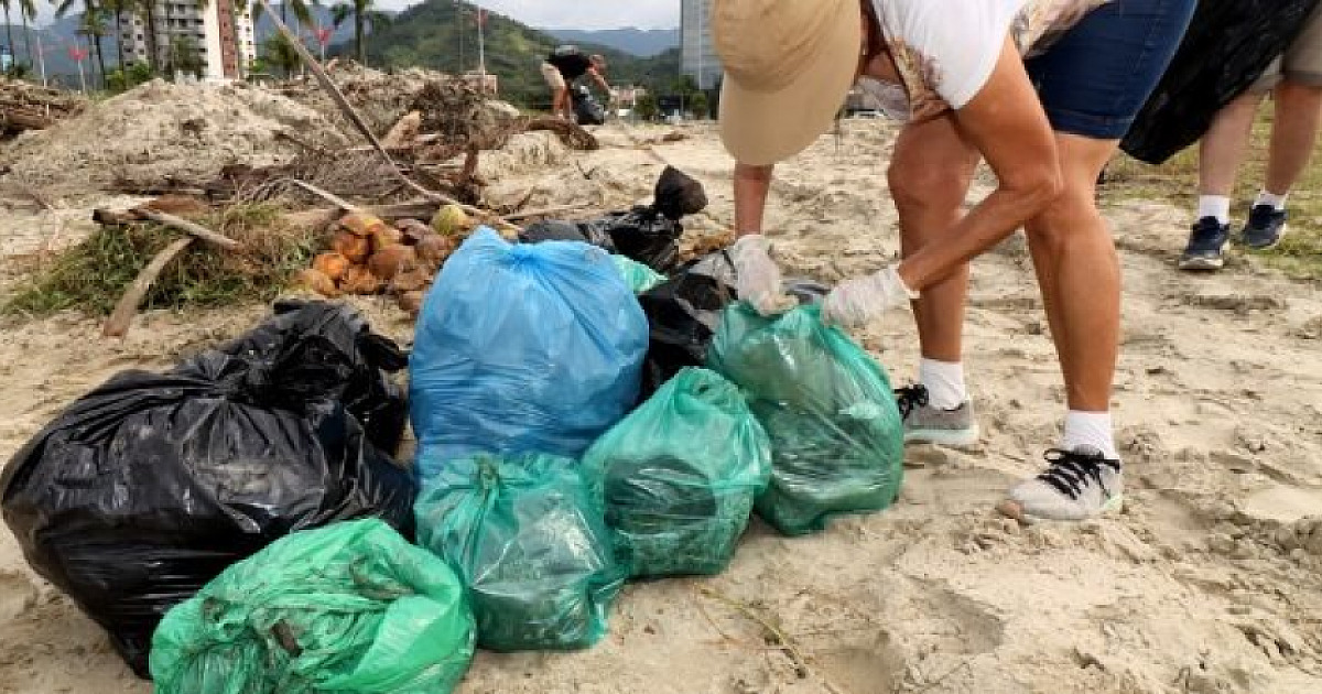 Réveillon gera mais de 313 toneladas de lixo no Litoral Norte