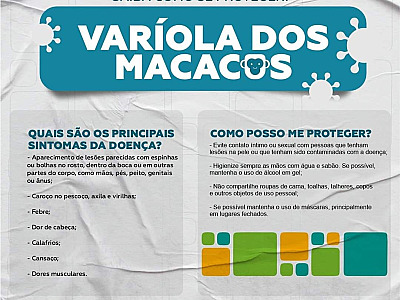 Secretaria Estadual da Saúde alerta para o avanço da Monkeypox no Litoral Norte