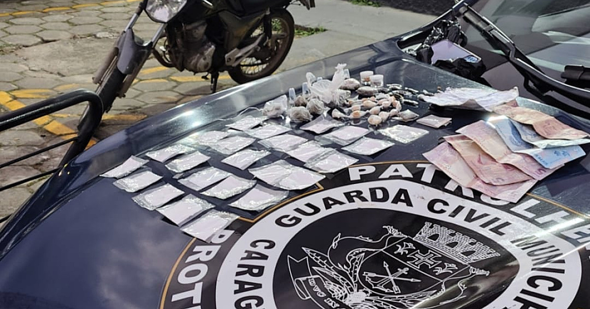 Homem é preso por tráfico de drogas no Pegorelli