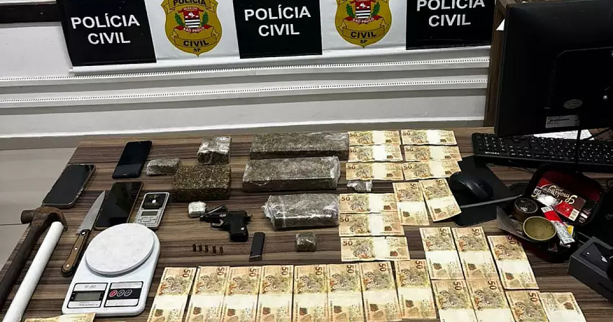 Casal dono de pousada é preso por suspeita de tráfico em Caraguá
