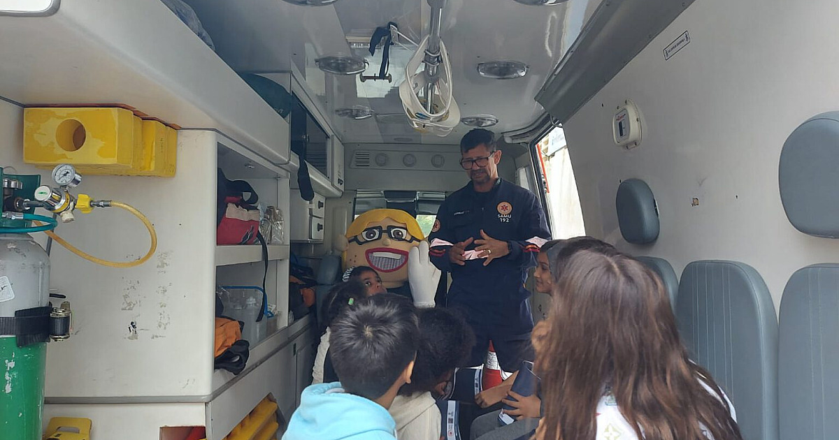 Projeto Samuzinho segue atendendo escolas municipais