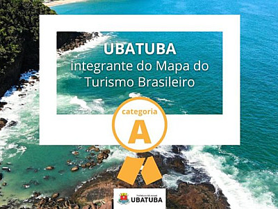 Ubatuba integra Mapa do Turismo Brasileiro