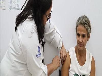 São Sebastião vacina 0,74% no Dia D contra a gripe Influenza
