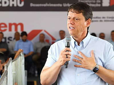 Paraná Pesquisas aponta vitória de Tarcísio em primeiro turno contra Haddad e Alckmin