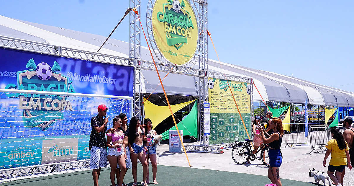 Estreia do Brasil na Copa do Mundo será de festa na “Arena Caraguá em Copa”