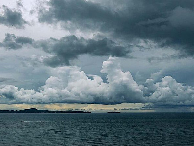 Previsão do tempo: fim de semana será de muitas nuvens e temperaturas mais baixas no Litoral Norte de SP