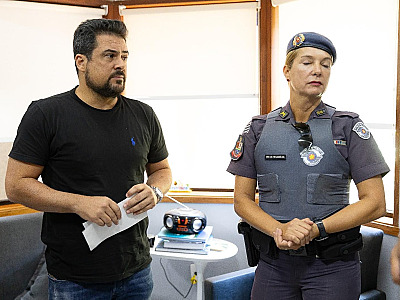 Felipe Augusto se reúne com comando da PM para acertar detalhes finais da Operação Verão 2023/24