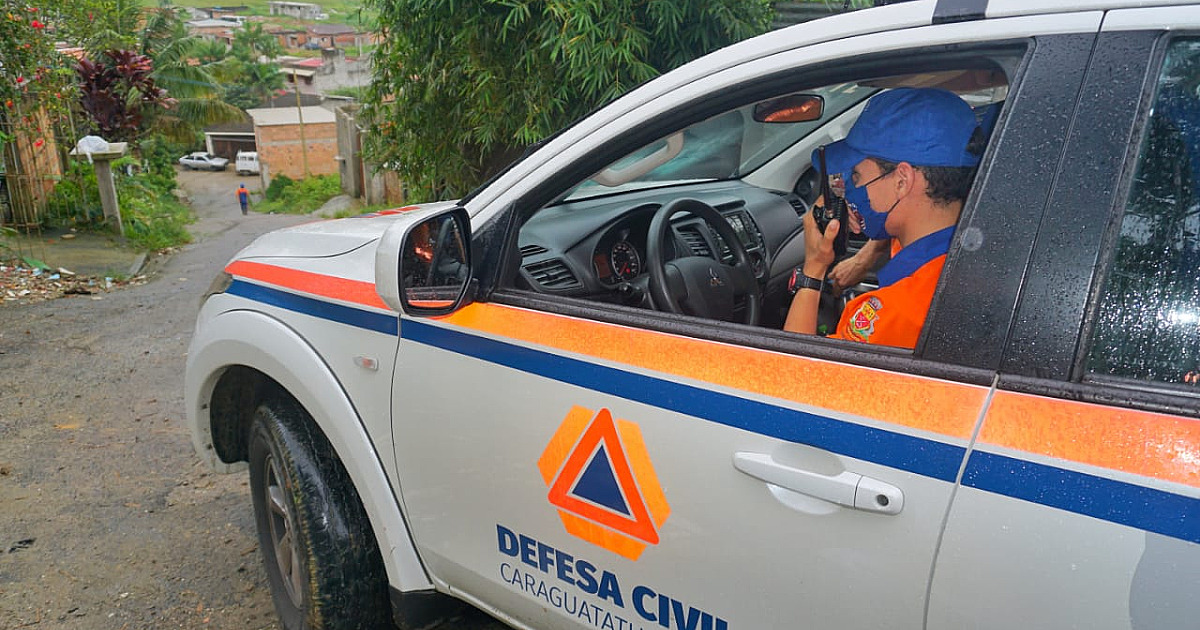 Defesa Civil volta a alertar para riscos de deslizamentos com chuvas contínuas