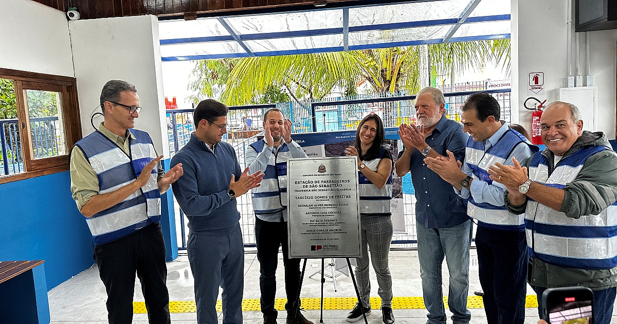 Toninho Colucci participa da entrega da nova Estação de Passageiros da Travessia São Sebastião/Ilhabela
