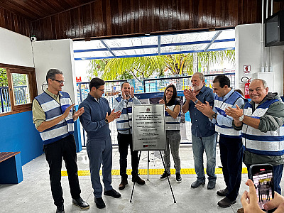 Toninho Colucci participa da entrega da nova Estação de Passageiros da Travessia São Sebastião/Ilhabela