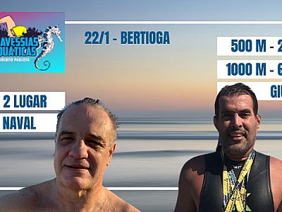 Equipe Cardume participa do Circuito Paulista de Travessias Aquáticas e conquista bom resultado