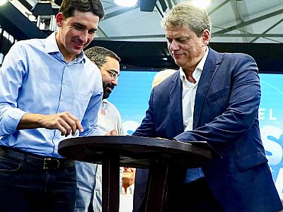 Governo de SP lança edital do Túnel Imerso Santos-Guarujá em parceria com a União