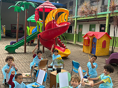 Primavera inspira alunos da rede municipal de Ilhabela com arte e criatividade