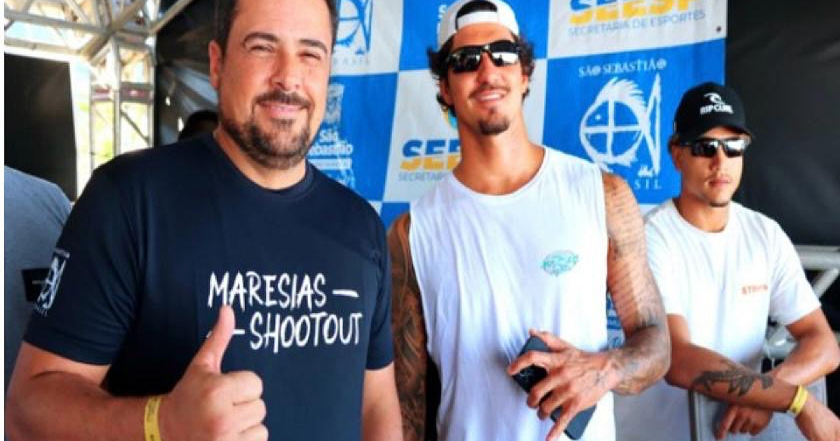 Thiago Camarão vence desafio das ondas gigantes em Maresias