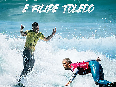 Medina diz que está "voltando a surfar como antes" e promete dar trabalho para Filipe Toledo no duelo de logo mais pela WSL