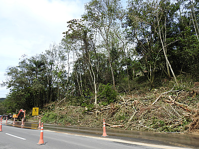 Obra em encosta do Morro do Esquimó é iniciada pelo governo do Estado