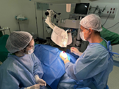 São Sebastião é pioneira no Litoral Norte no Implante de anel Intra-Estromal e Radiação por Cross Linking