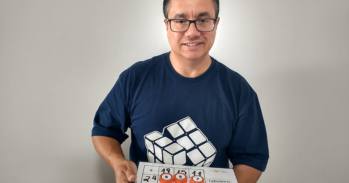 Professor quer trazer Jogo que contribui com o ensino da Matemática para escolas do Litoral Norte