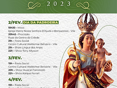 Festa da Padroeira de Ilhabela começa nesta quinta-feira