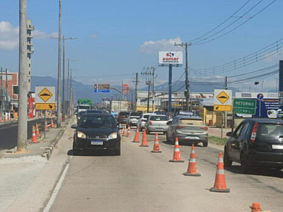 DER inicia novas interdições para obras no trânsito no trecho de Caraguá nesta segunda (29)