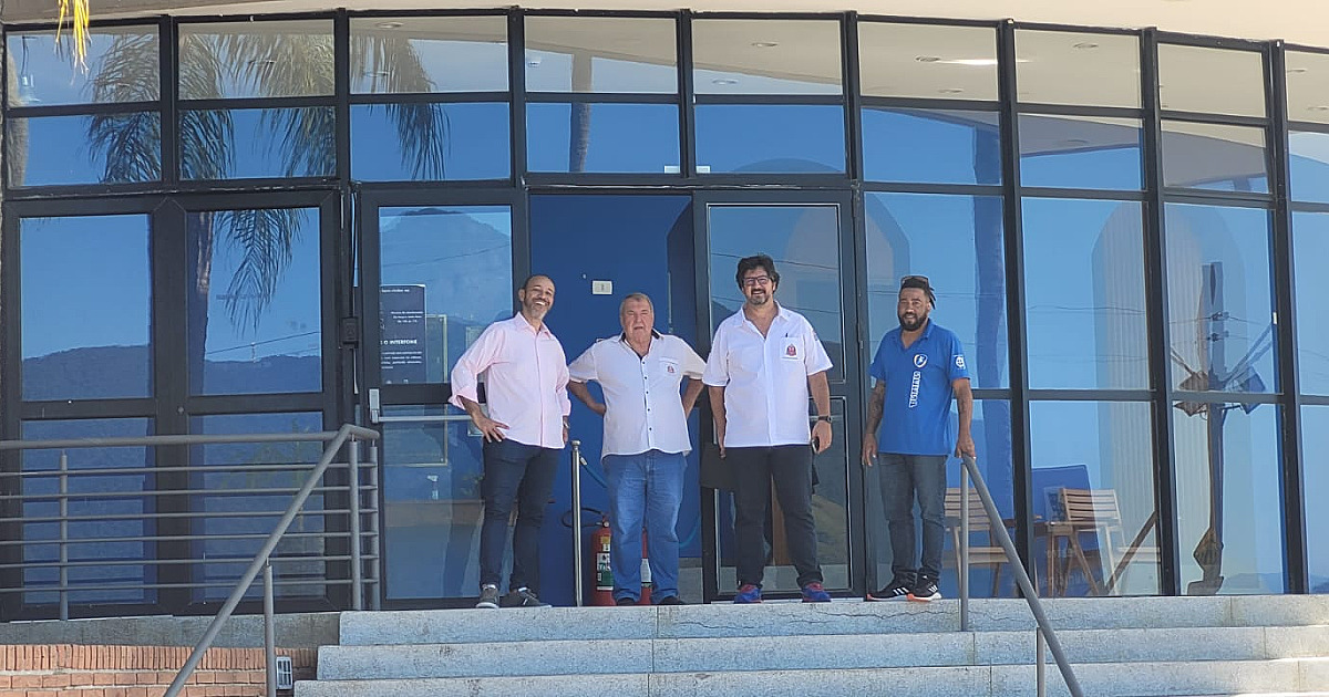 Representantes da Secretaria de Esporte do Estado visitam espaços esportivos de São Sebastião que serão usados nos Jogos Abertos