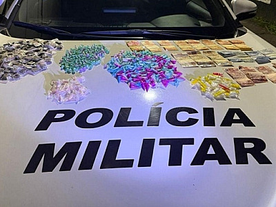 Polícia Militar realiza prisões e apreensões de drogas no Litoral Norte