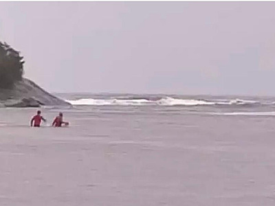 Corpo encontrado no mar em Ubatuba é da adolescente que se afogou nesta terça-feira (23)