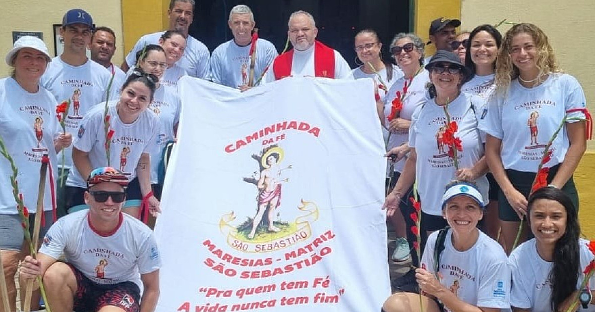 Dia do Padroeiro tem caminhada, procissão e missa campal em São Sebastião
