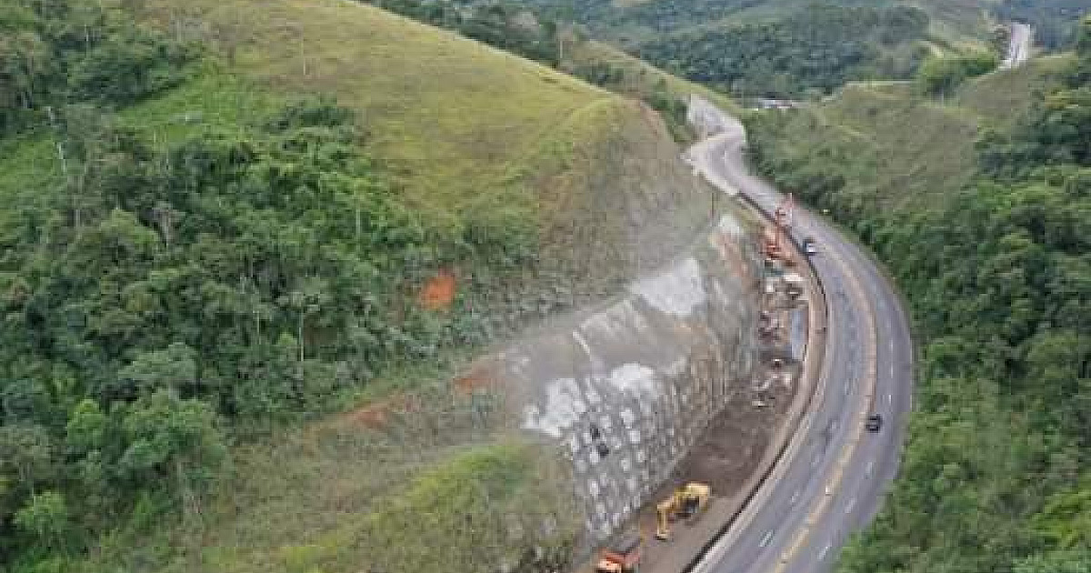 Obras no km 52 da Tamoios ganham mais agilidade e avançam para a conclusão