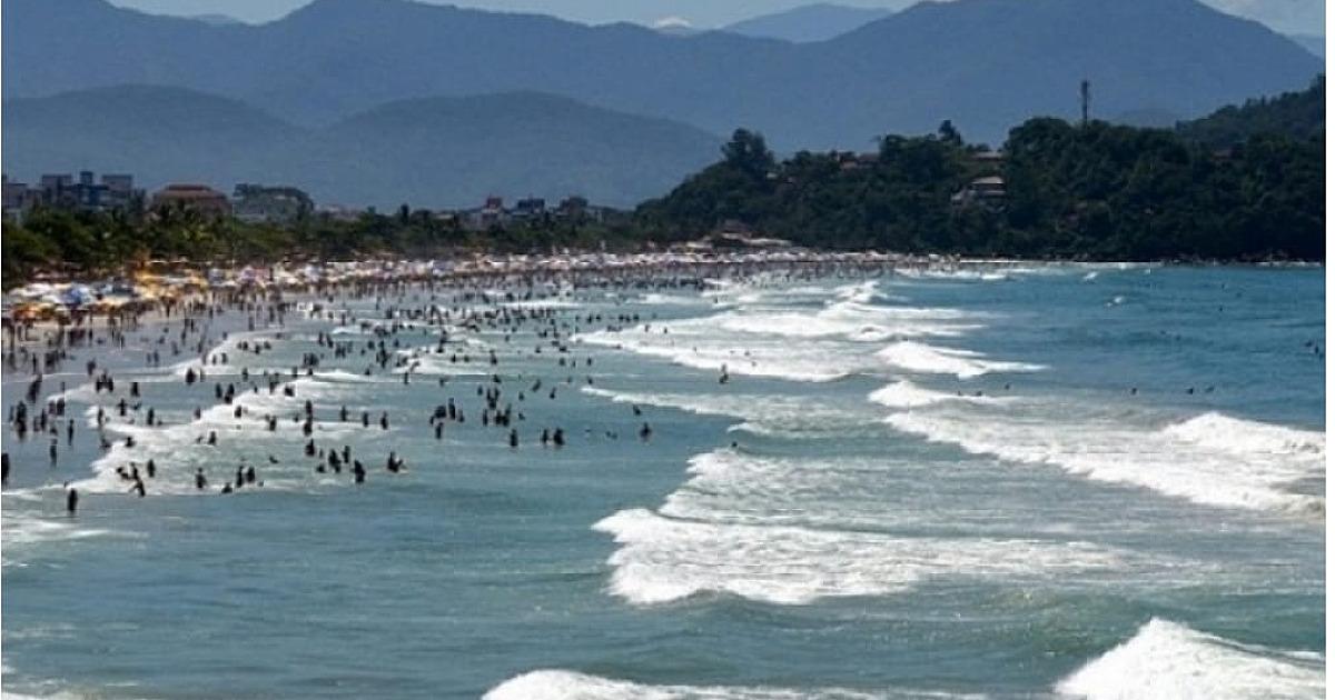 Botijão de gás explode em carrinho de milho na Praia Grande de Ubatuba em pleno feriado