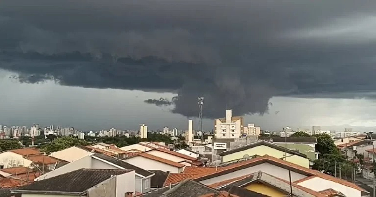 Fim de semana terá calor e risco de temporais na RMVale