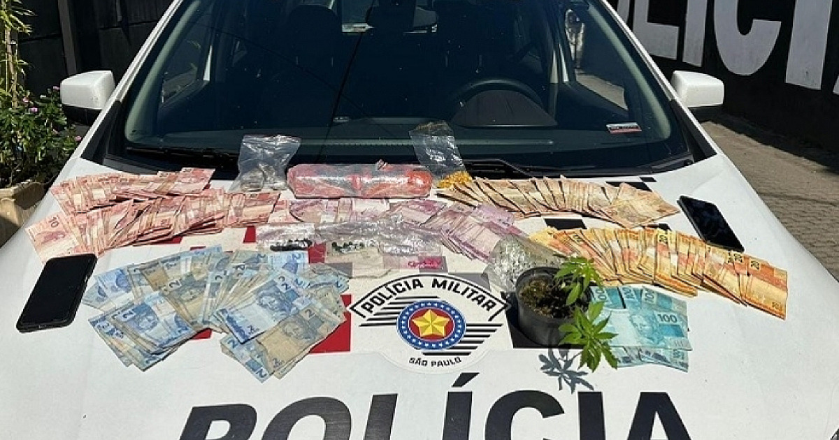 Polícia Militar prende casal com drogas e dinheiro proveniente do tráfico em Ubatuba