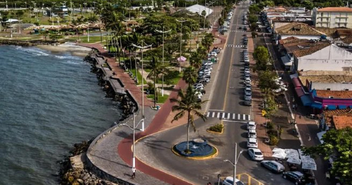 Orla da Rua da Praia terá restrição de acesso de veículos para a festa de Réveillon