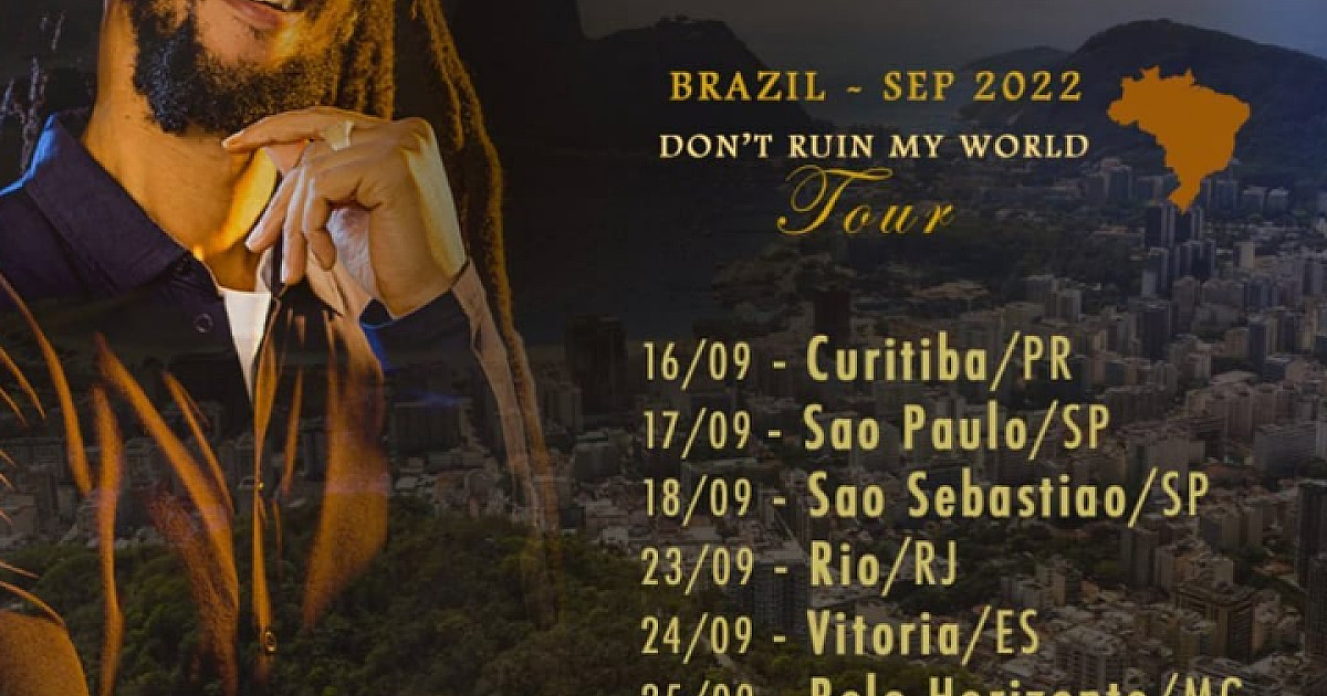 Filho de Bob Marley é um dos destaques da Virada SP em São Sebastião