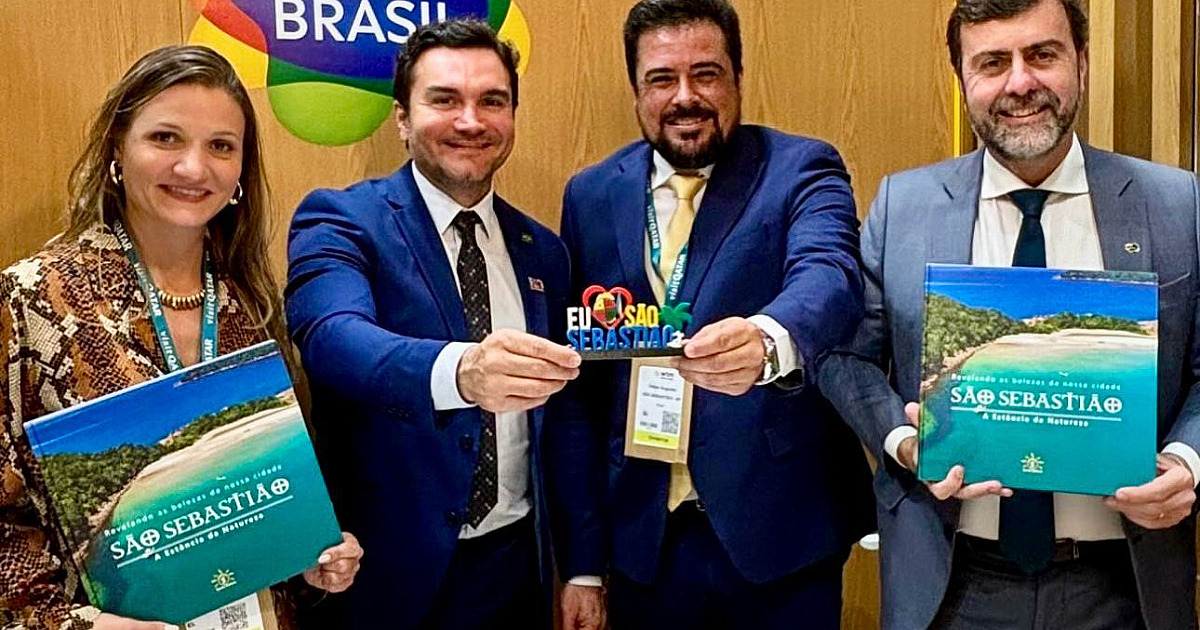 Prefeito Felipe Augusto apresenta São Sebastião na World Travel Market London 2023
