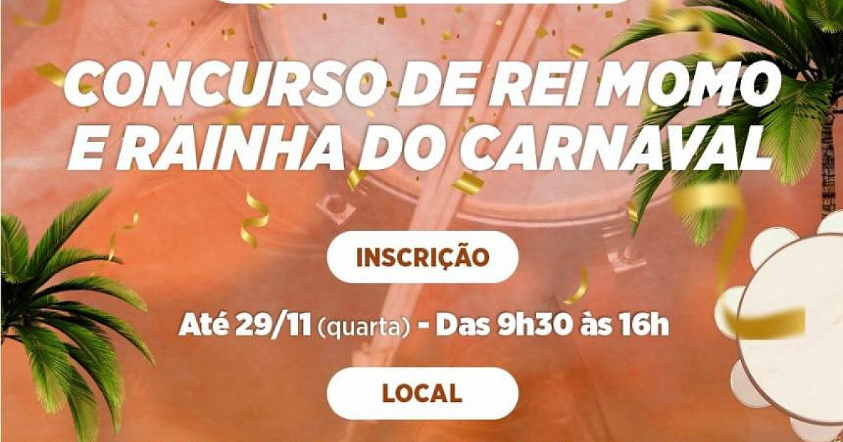 Liga das Entidades Carnavalescas de Ilhabela se prepara para escolher nova corte de Momo