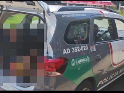 Ladrão furta bicicleta na saída da balsa e acaba preso em Ilhabela