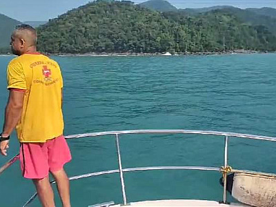 Jovem desaparece após ser levado pela correnteza na Ilha do Prumirim em Ubatuba