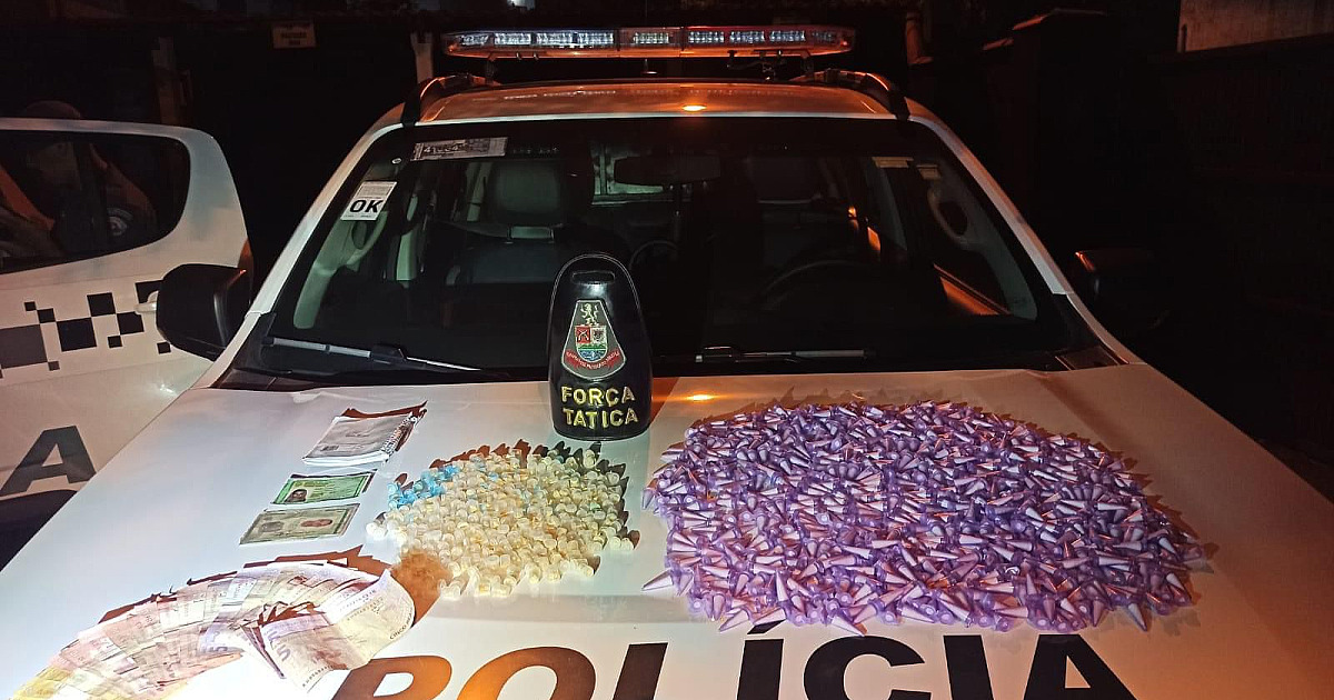 PM prende traficante que abasteceria ruas no Réveillon em Ubatuba