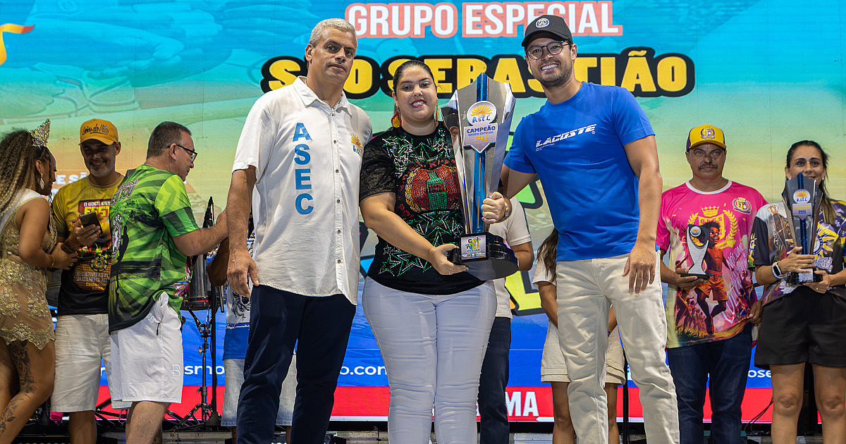 Escola de Samba Ki-Fogo é a grande campeã do grupo especial e Leões da Vila vence no grupo de acesso do Carnaval de São Sebastião 2025