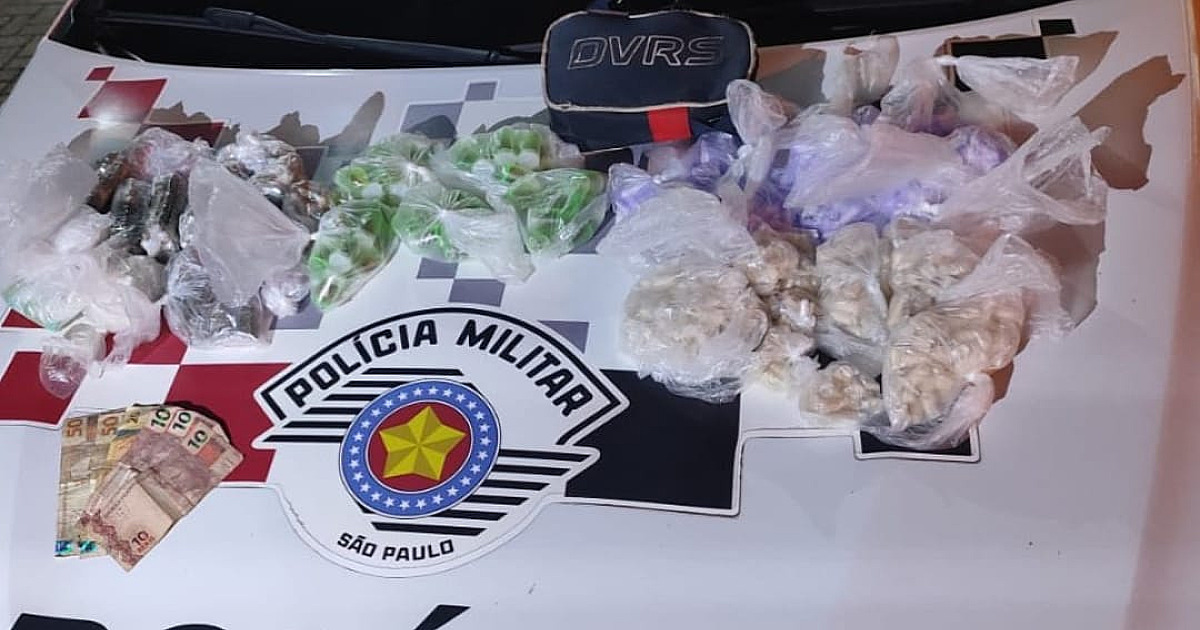 PM prende traficante com quase 2kg de droga na Costa Sul de São Sebastião