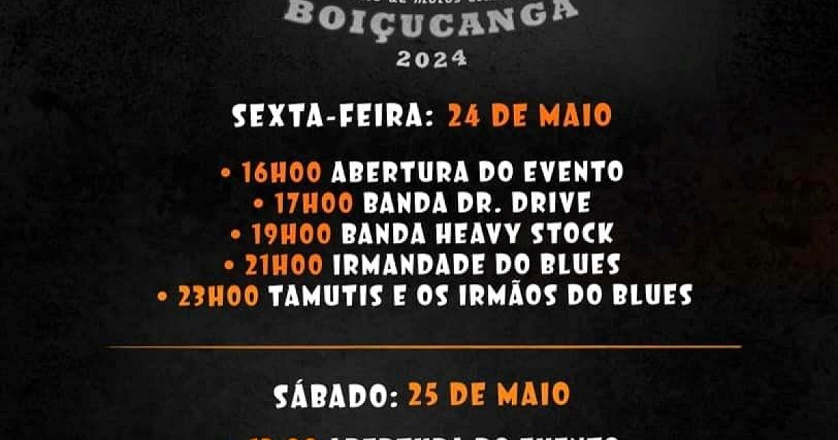 Praça Pôr do Sol recebe 20º Encontro de Motos Clássicas de Boiçucanga neste fim de semana