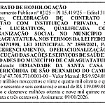 Mateus Silva homologa a contratação de OS para gerir saúde em Caraguatatuba