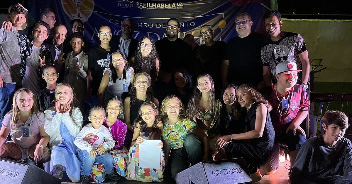 Semifinal do concurso “A Voz da Ilha Kids” é sucesso em Ilhabela