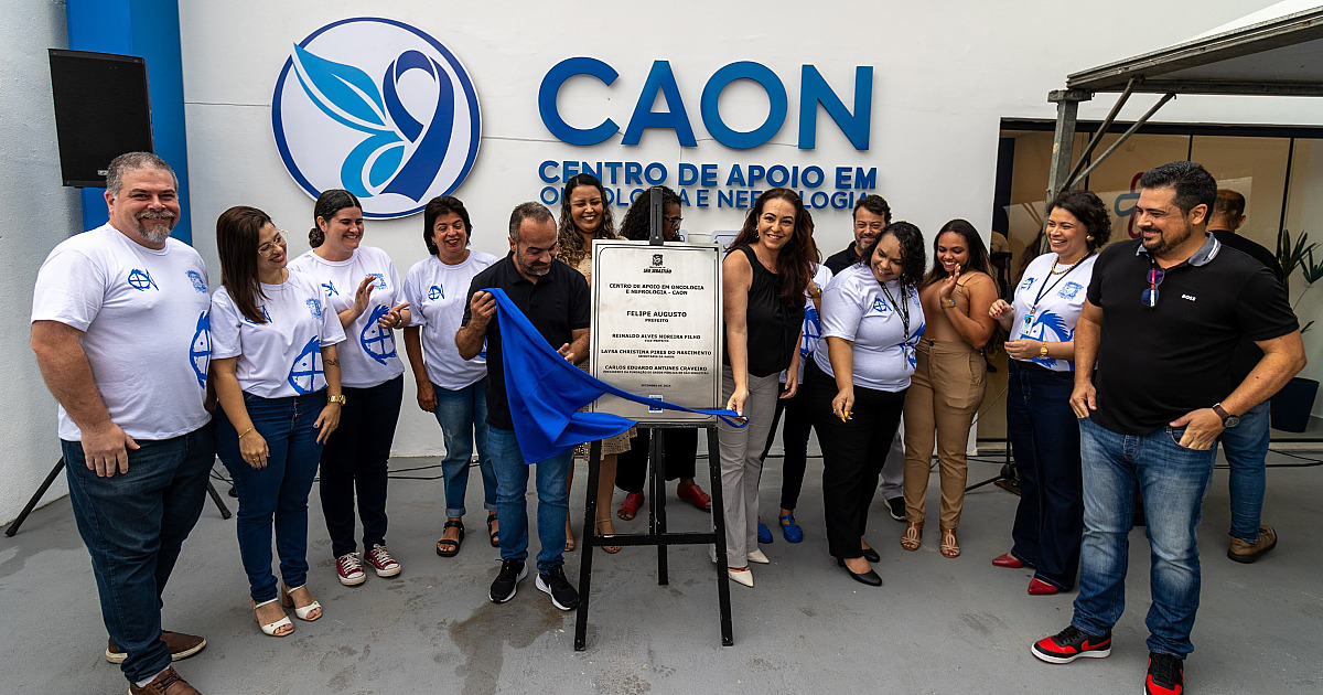 Prefeito Felipe Augusto inaugura Centro de Oncologia e Nefrologia em São Sebastião