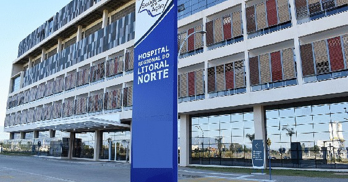 Hospital Regional do Litoral Norte abre processo seletivo para 12 cargos nesta quarta-feira