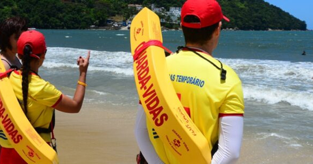 Caraguatatuba tem zero óbito por afogamento nas praias na temporada 2021/2022