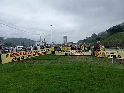 Justiça suspende multas automáticas no trecho da Rio-Santos em Ubatuba