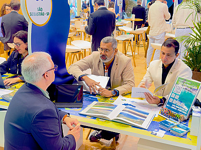 Prefeitura de São Sebastião marca presença na feira internacional de turismo BTL 2025 – Portugal