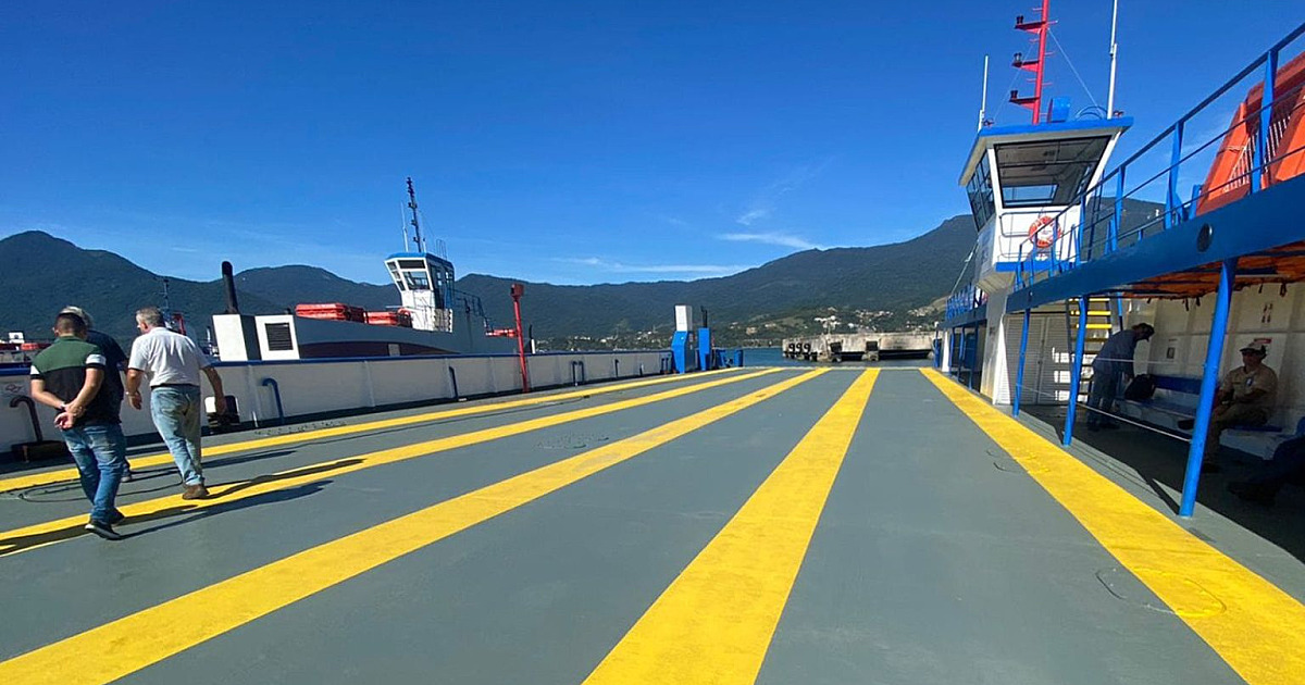 Balsa FB-29 volta a operar na Travessia Ilhabela – São Sebastião